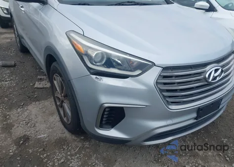 2017 Hyundai Santa Fe Se from USA, damaged, VIN KM8SM4HF2HU185942